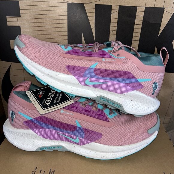 NEW Nike React Pegasus Trail 5 Gore-Tex Red Stardust FQ0908-600 Men Size 10 - Picture 1 of 6